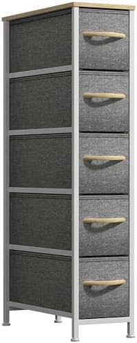 Sorbus 5-Drawer Narrow Dresser for Bedroom by Sorbus