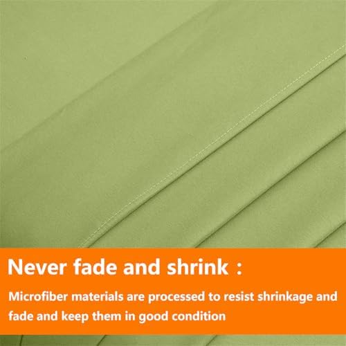 TAIMIT Sage Green Twin Size Comforter Set - Image 7