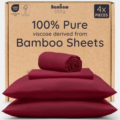 Bambaw 100% Viscose Derived from Bamboo King Size Sheet Set by Bambaw