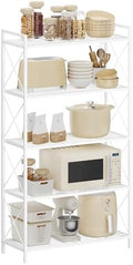 SONGMICS 5-Tier Steel Storage Rack, Shelving Unit by SONGMICSbySONGMICSHOME