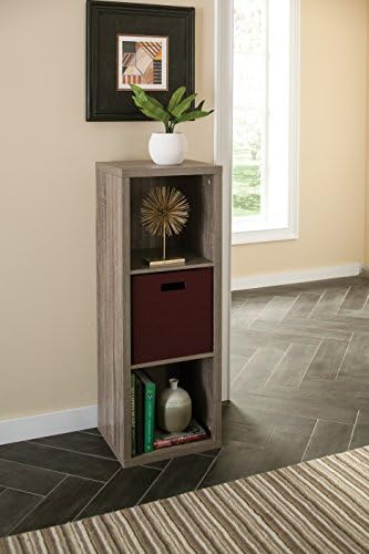 ClosetMaid 3 Cube Storage Shelf Organizer Bookshelf - Image 4