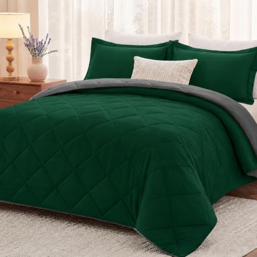 downluxe Twin Comforter Set Soft Reversible 2 Pieces by Downluxe
