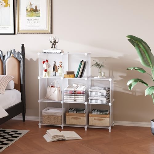 AWTATOS 8 Cube Storage Organizer, Closet Organizer Storage Shelf - Image 3