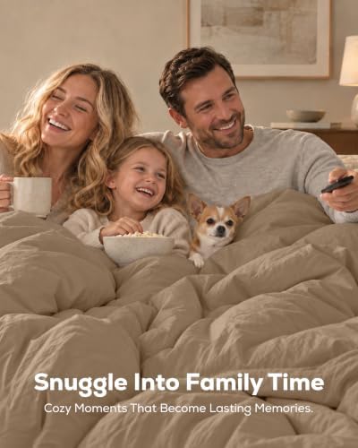 Duvet Cover Queen, 3 Piece Set, Extra Soft - Image 4
