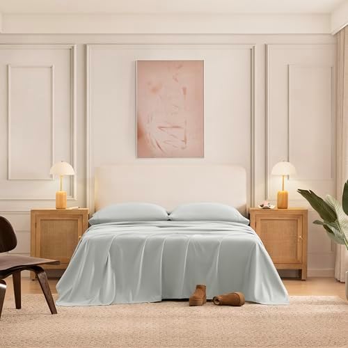UGG Hedi Queen Sheet Set, Luxury Cooling Sheets - Image 2