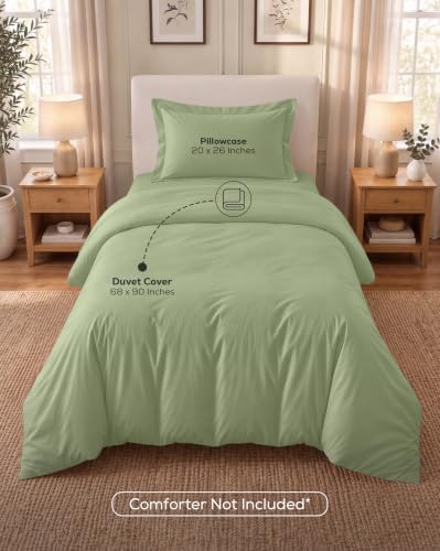 Duvet Cover Twin, 2 Piece Set, Extra Soft - Image 3