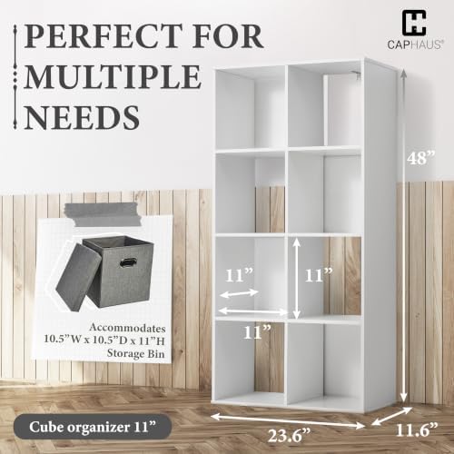 CAPHAUS Sturdy Room 11-Inch Cube Storage Organizer Shelf, - Image 3