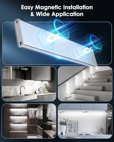 VerRon 14inch Under Cabinet Lighting Rechargeable 5-Pack - Image 6