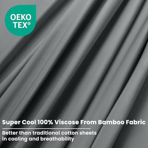 Shilucheng 100% Viscose Derived from Bamboo_Sheets, Extra Deep Pocket - Image 6