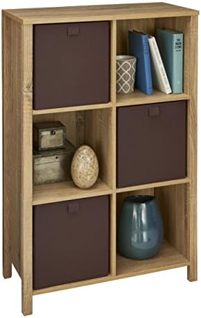 ClosetMaid 16053 Premium Adjustable 6-Cube Organizer, Weathered Oak - Image 5