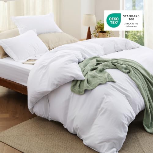 Bedsure Prewashed Duvet Cover Full - Image 4