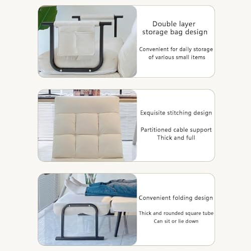 Compact Convertible Folding Chair Bed - Image 7