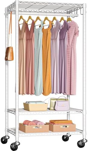 Rolling Clothes Rack, Clothing Racks by FUTASSI