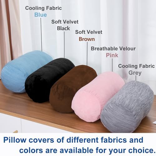 Round Cylinder Bolster Pillow - Image 5