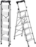 VEVOR 6 Step Ladder, Folding Step Stool by VEVOR