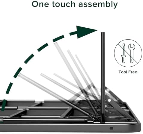 Sleep Master Deluxe Platform Metal Bed Frame/Foundation - Image 4