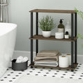 Furinno Turn-N-Tube Storage Shelves, 3-Tier Book Shelf, Corner Shelf, Toolless by Furinno-FitsYourSpaceFitsYourBudget