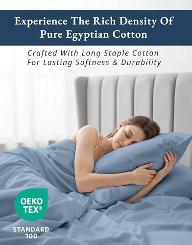 LANE LINEN Sheet Sets Full Size Bed Sateen Weave - Image 4