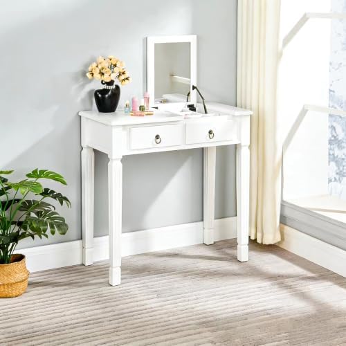 31.5"Small Makeup Vanity Desk - Image 3