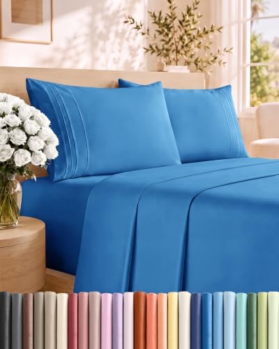 King Size 4 Piece Sheet Set by CGKUnlimited