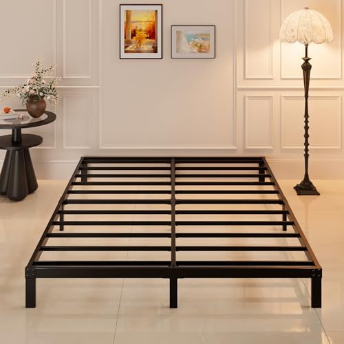 8 Inch Full Size Bed Frame, Metal Platform Bed Frame Full - Image 3