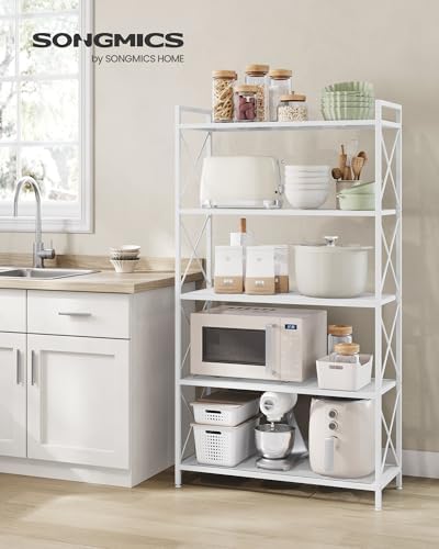 SONGMICS 5-Tier Steel Storage Rack, Shelving Unit - Image 2