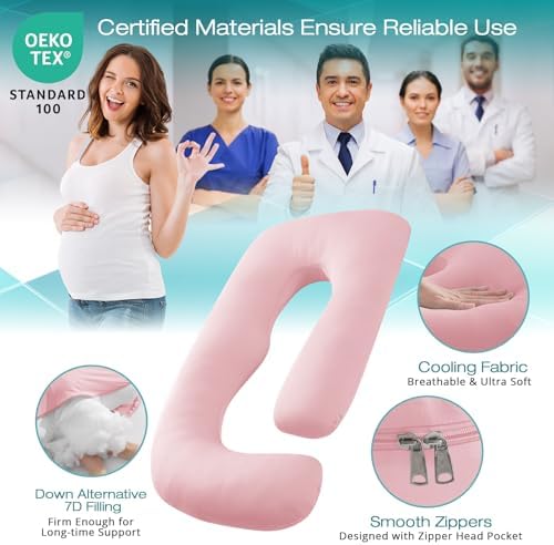 Sasttie Cooling Pregnancy Pillows - Image 3