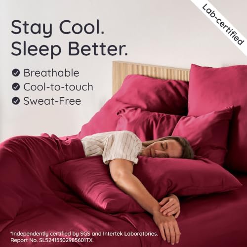 Bambaw 100% Viscose Derived from Bamboo Sheets Full Size Set – 4pcs Set of Full - Image 3