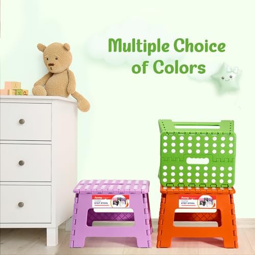Folding Step Stool 9 Inch for Kids and Adults, 300 lbs - Image 3