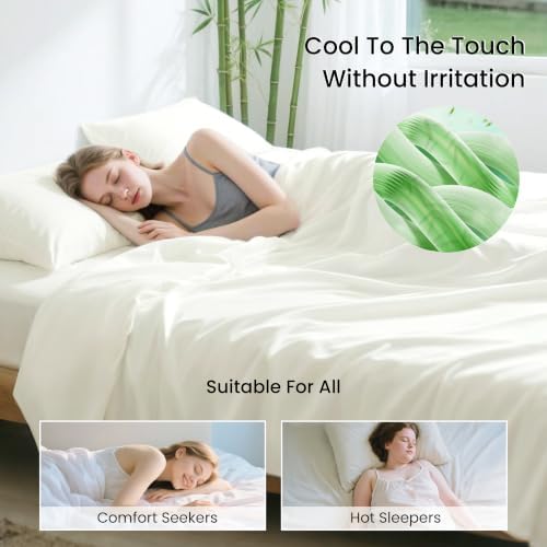 Love's cabin 100% Rayon Derived from Bamboo, Twin Bed Sheets - Image 3