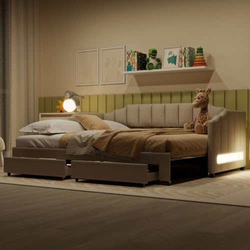 Twin XL to King Size Extendable Daybed - Image 4