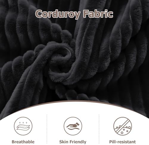 54" Boneless Convertible Sofa Bed, Corduroy Fold Out Sofa - Image 3