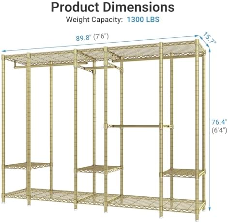 VIPEK V50 Modern Clothing Rack - Image 4