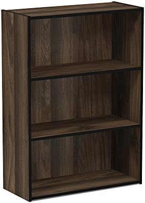 Furinno PASIR Book Shelf, 3-Tier Bookshelf, Storage Shelves Bookcase, 9.7 x - Image 6