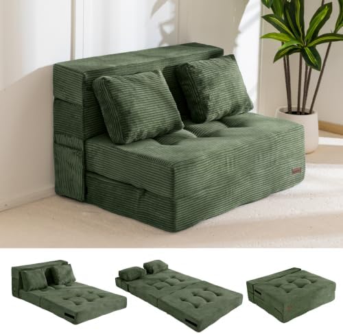 MAXYOYO Convertible Sofa Bed, Fold Out Sofa Couch by MAXYOYO