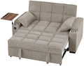 65" Sleeper Sofa Bed, 3-in-1 Convertible Pull-Out Loveseat by SZXHDZ