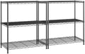 DurayLoly 3-Tier 450LBS Adjustable Wire Shelving Unit by Durayloly