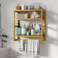 Galood Over The Toilet Storage Bathroom Shelves Wall Mounted Yellow by Galood