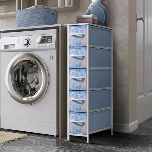 Sorbus 5-Drawer Narrow Dresser for Bedroom - Image 2