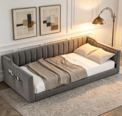 Bellemave Twin XL Upholstered Daybed by Bellemave