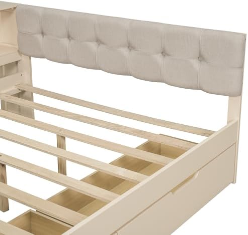 Bellemave Full Size Corner Bed Frame - Image 7