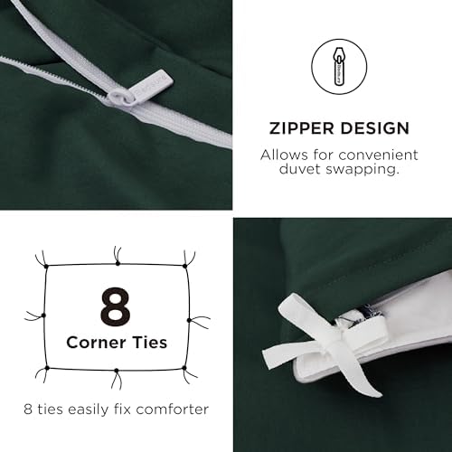 Bedsure Prewashed Duvet Cover Full - Image 5