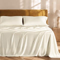EverGrace Tencel™ Sheet Set, Breathable & Cooling, Ivory White by EVERGRACE