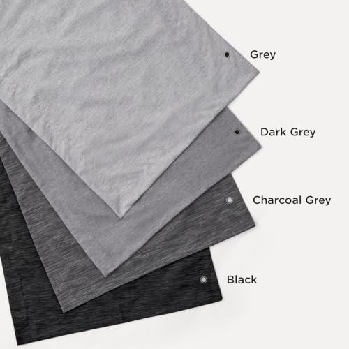 Bedsure Charcoal Cal King Comforter Set, Soft Cationic Dyed Bed Set 3 Pcs - Image 7