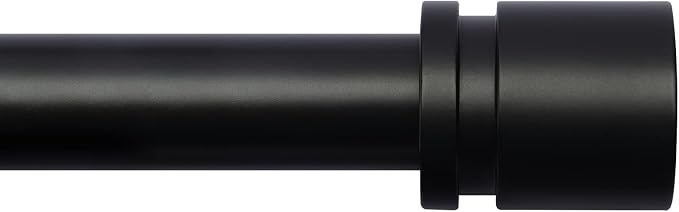 Byondeth Curtain Rods for Windows 16 to 120 Inches Adjustable Length 1 Inch by Byondeth