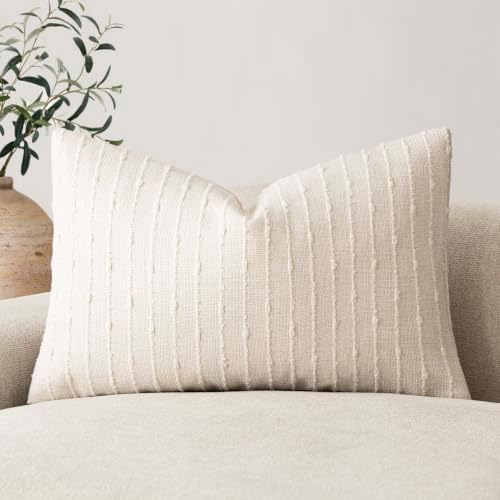 Foindtower Pack of 1 Decorative Jacquard Boucle Lumbar Throw Pillow Cover by Foindtower