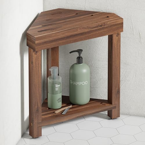 BLUEWEST 16.4 Inch Shower Foot Stool by BLUEWEST