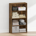 Furinno PASIR 4-Tier Closet Organizer, Open Shelf, Amber Pine by Furinno-FitsYourSpaceFitsYourBudget