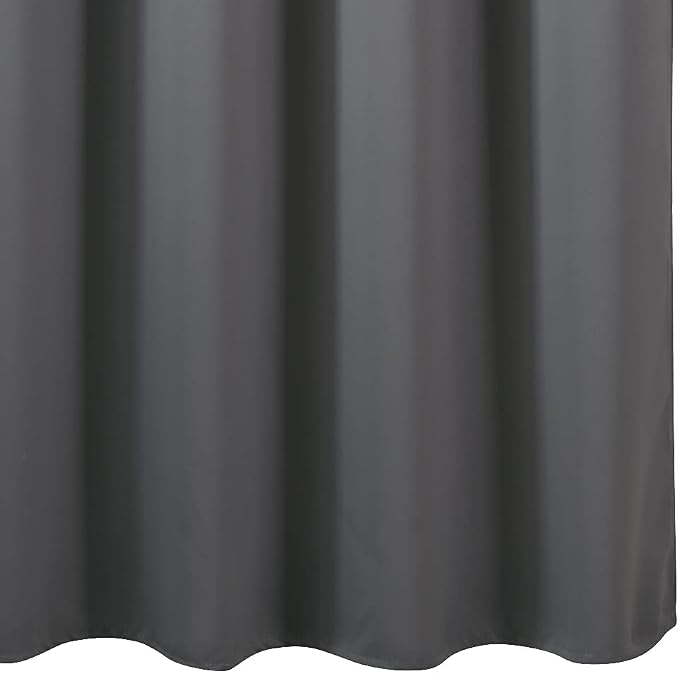 LEMOMO Frost Grey Thermal Blackout Curtains/42 x 95 Inch/Set of 2 Panels Room - Image 9