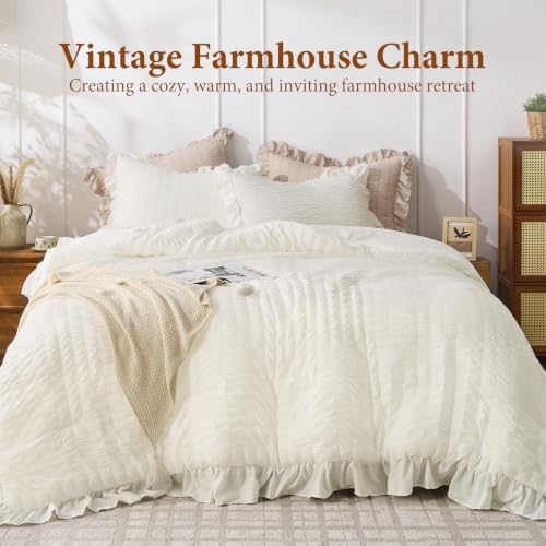 JOLLYVOGUE Cream King Comforter Set - Image 2